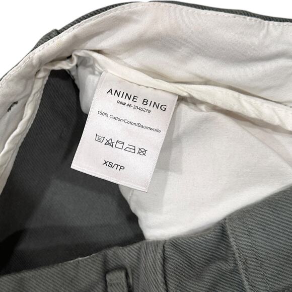 Anine Bing Logan Cargo Twill Pant - Picture 9 of 10